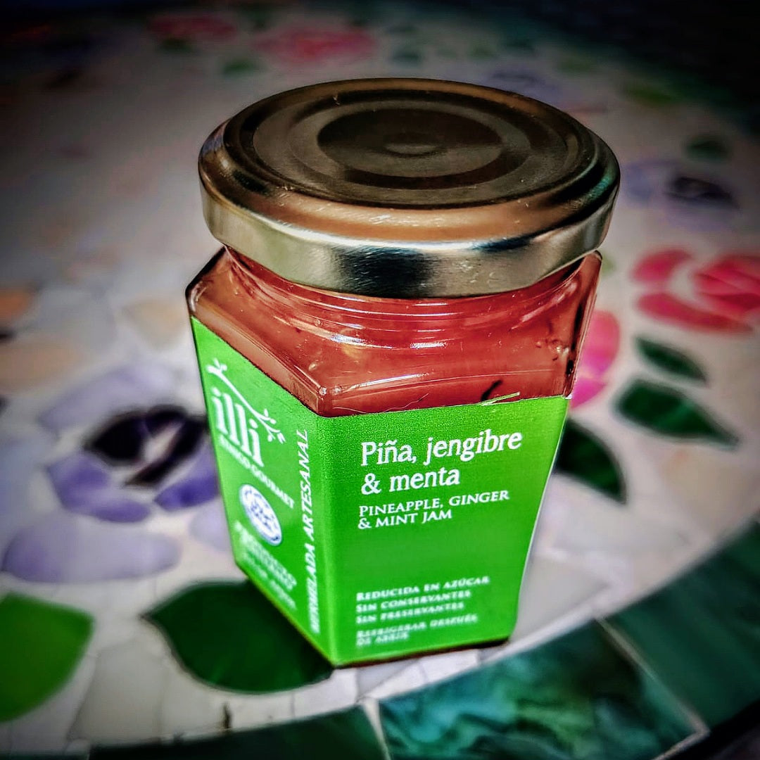Mermelada de Piña, Jengibre y Menta