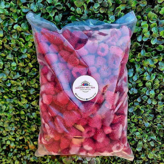 Frambuesas congeladas